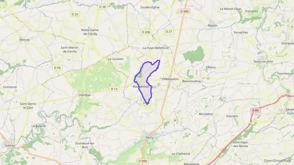 Maison 150 m² quatre pièces à vendre à Maupertuis Maison 150 m² quatre pièces à vendre à Maupertuis