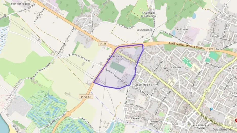 Maison 65 m² trois pièces à vendre à Marennes-Hiers-Brouage