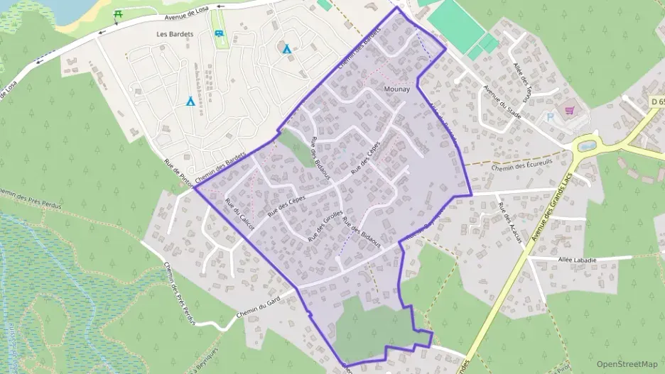 Maison 84 m² quatre pièces à vendre à Sanguinet Maison 84 m² quatre pièces à vendre à Sanguinet