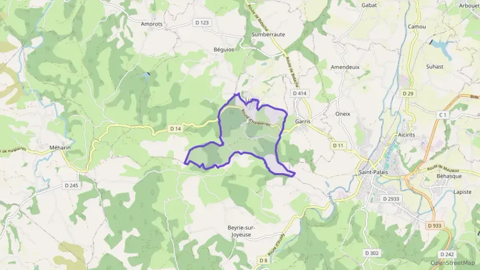 Maison 95 m² quatre pièces à vendre à Luxe-Sumberraute Maison 95 m² quatre pièces à vendre à Luxe-Sumberraute