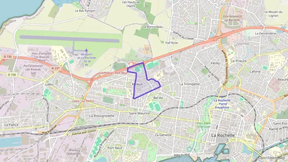 Maison 72 m² quatre pièces à vendre à La Rochelle