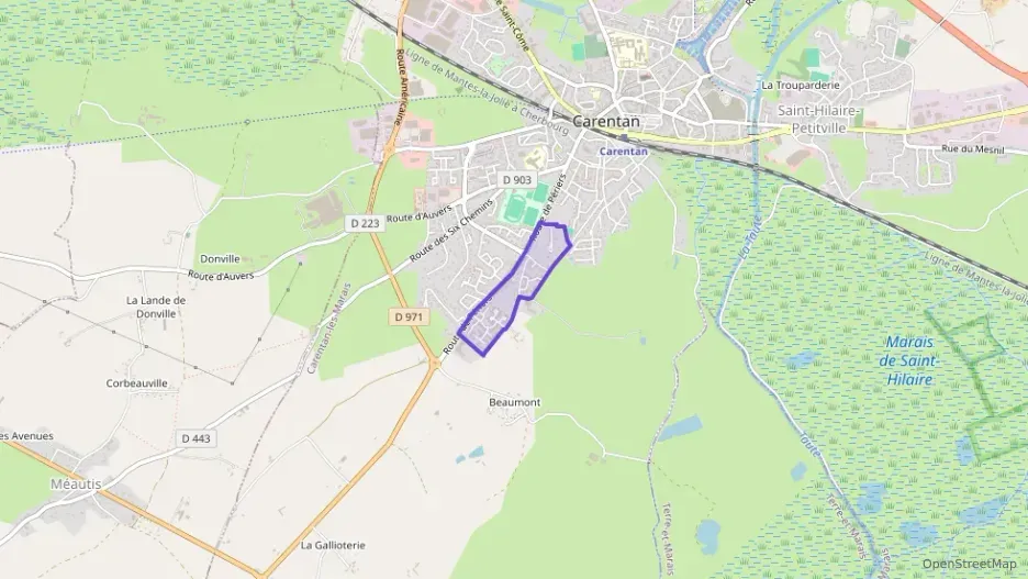 Maison 86 m² quatre pièces à vendre à Carentan-les-Marais Maison 86 m² quatre pièces à vendre à Carentan-les-Marais