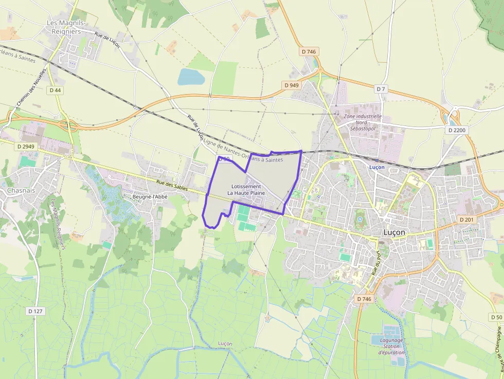 Maison 86 m² quatre pièces à vendre à Luçon