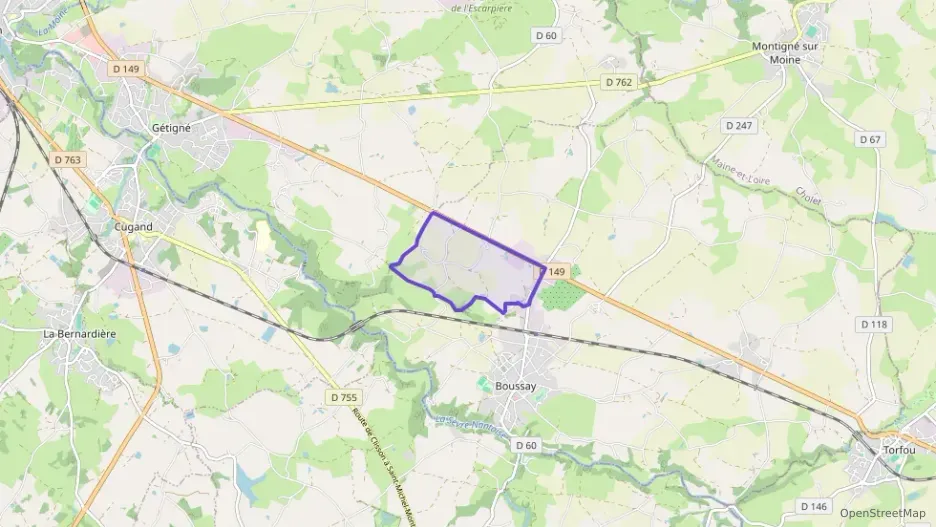 Maison 102 m² trois pièces à vendre à Boussay