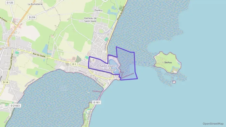 Maison 48 m² deux pieces à vendre à Saint-Vaast-la-Hougue