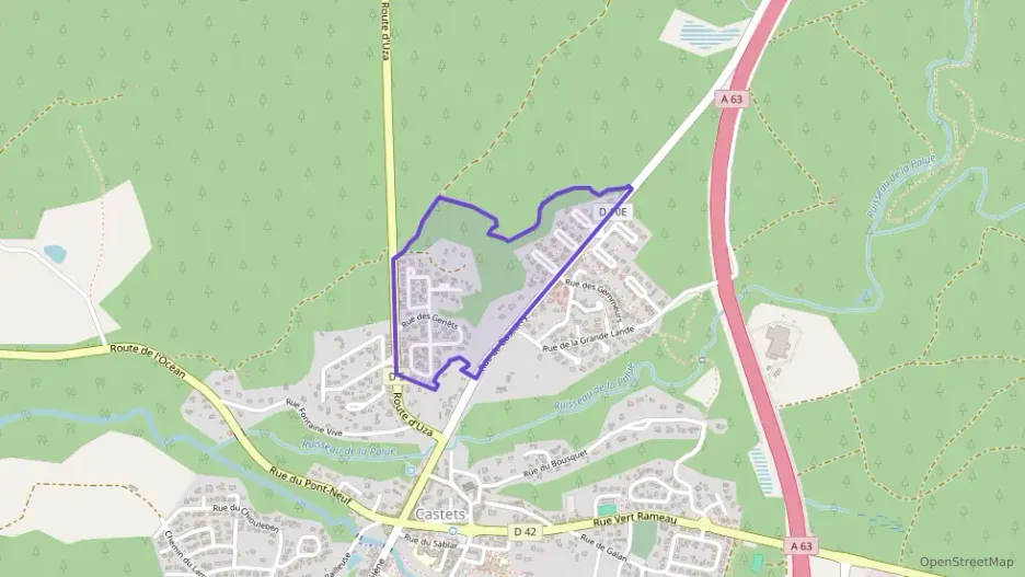 Maison 99 m² cinq pièces à vendre à Castets
