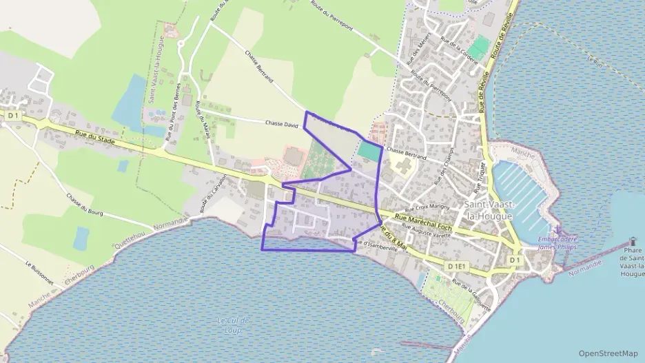 Maison 95 m² cinq pièces à vendre à Saint-Vaast-la-Hougue