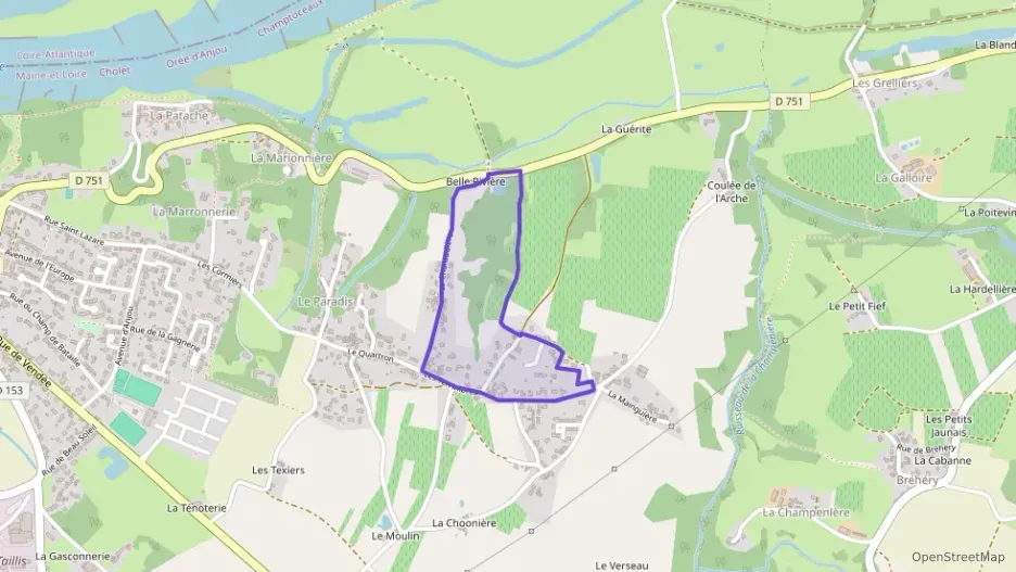 Maison 98 m² quatre pièces à vendre à Orée d`Anjou