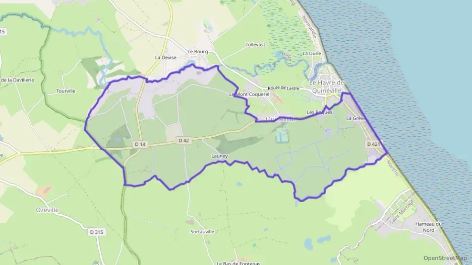 Maison 94 m² quatre pièces à vendre à Quinéville Maison 94 m² quatre pièces à vendre à Quinéville