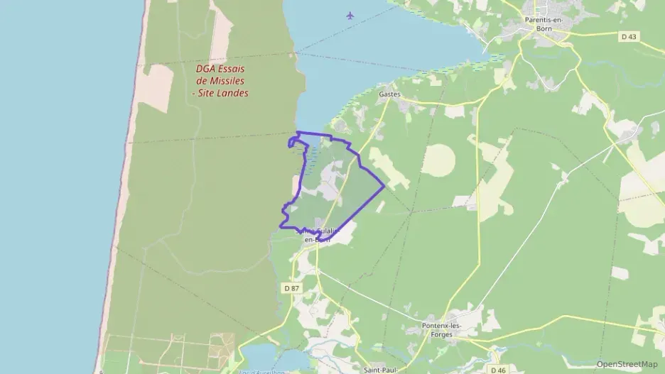 Maison 52 m² trois pièces à vendre à Sainte-Eulalie-en-Born