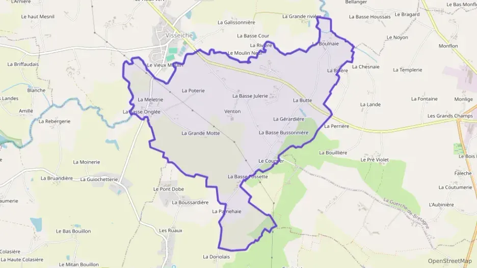 Maison 100 m² trois pièces à vendre à Visseiche Maison 100 m² trois pièces à vendre à Visseiche