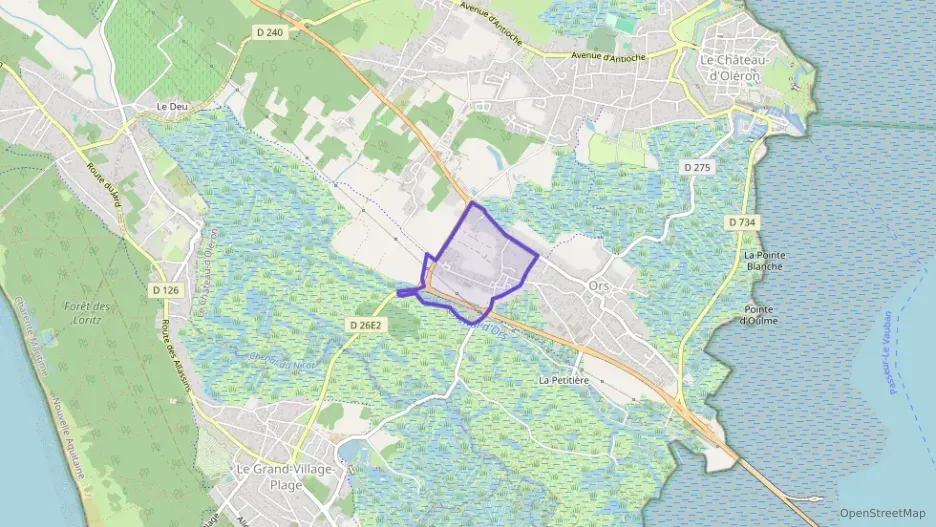 Maison 100 m² cinq pièces à vendre à Le Château-d`Oléron Maison 100 m² cinq pièces à vendre à Le Château-d`Oléron