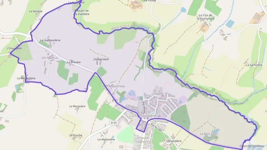 Maison 114 m² six pièces à vendre à La Remaudière Maison 114 m² six pièces à vendre à La Remaudière