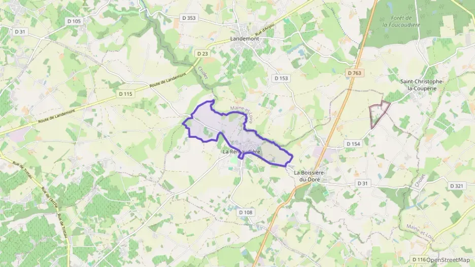 Maison 114 m² six pièces à vendre à La Remaudière Maison 114 m² six pièces à vendre à La Remaudière