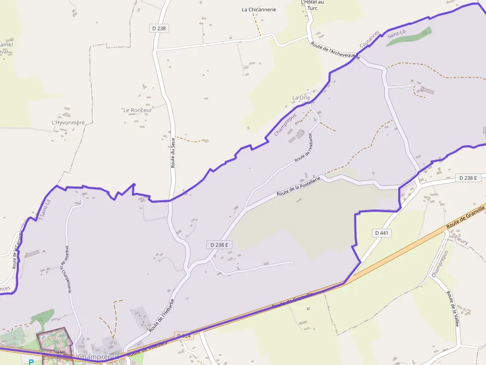 Maison 75 m² trois pièces à vendre à Champrepus