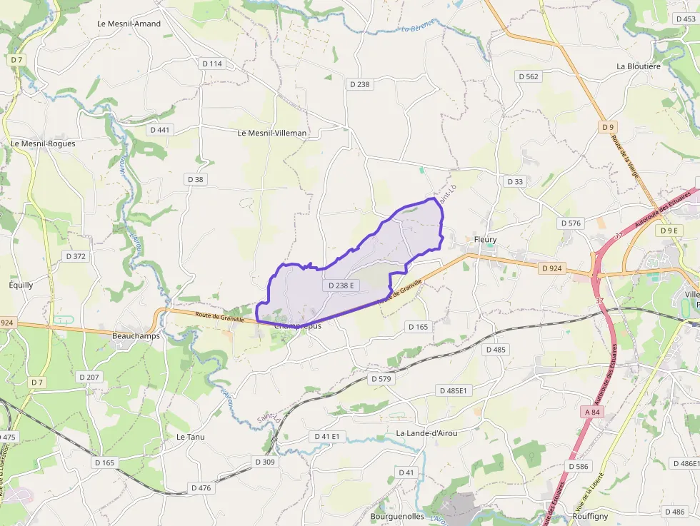 Maison 75 m² trois pièces à vendre à Champrepus