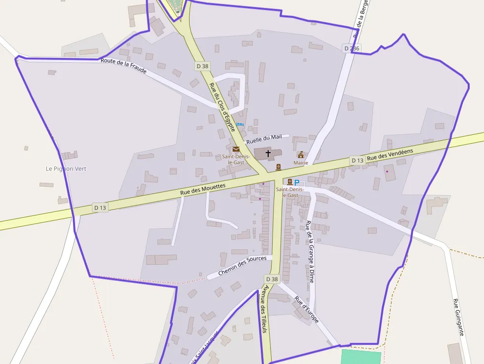 Maison 78 m² quatre pièces à vendre à Saint-Denis-le-Gast