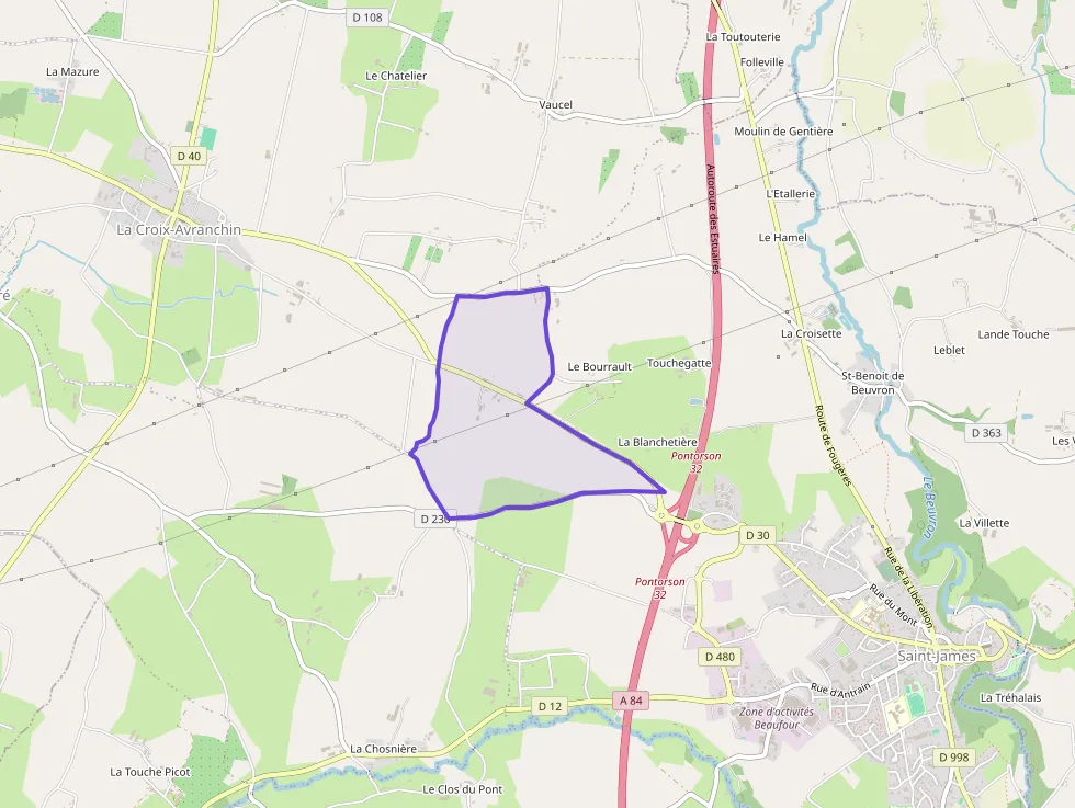 Maison 70 m² quatre pièces à vendre à Saint-James