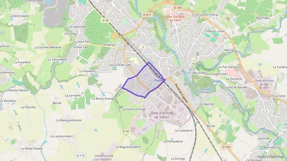 Maison 96 m² cinq pièces à vendre à Clisson Maison 96 m² cinq pièces à vendre à Clisson