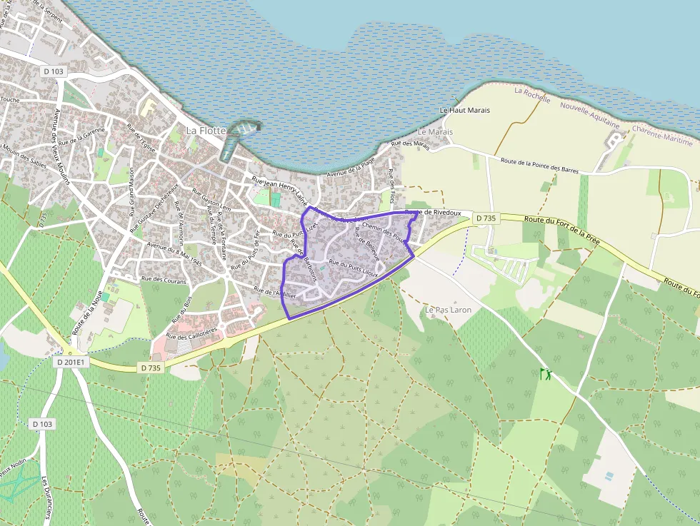 Maison 104 m² quatre pièces à vendre à La Flotte