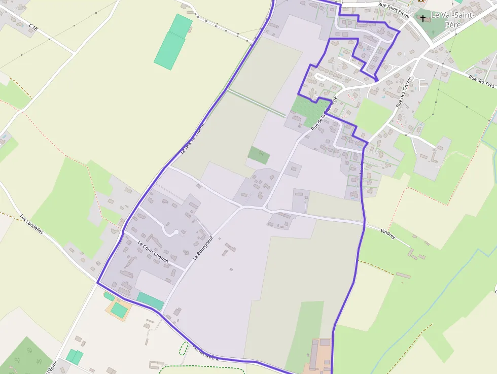 Maison 85 m² quatre pièces à vendre à Le Val-Saint-Père