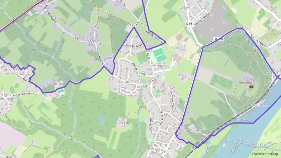 Maison 80 m² quatre pièces à vendre à Le Cellier
