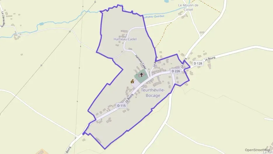 Maison 62 m² trois pièces à vendre à Teurthéville-Bocage