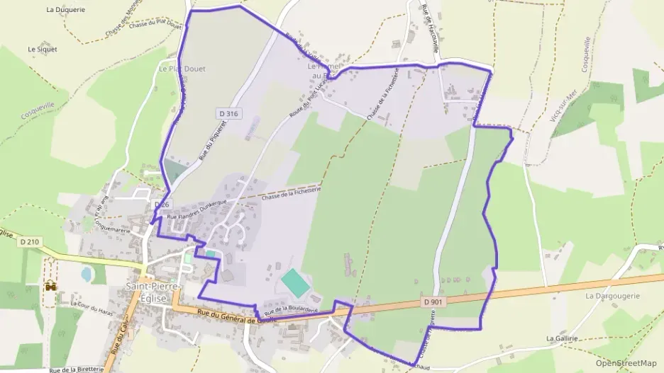 Maison 89 m² cinq pièces à vendre à Saint-Pierre-Église