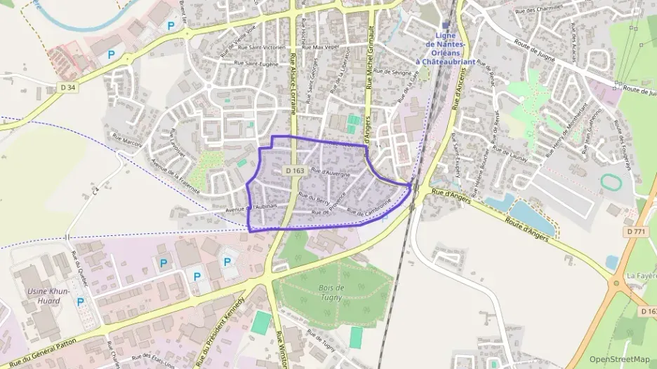 Maison 54 m² trois pièces à vendre à Châteaubriant