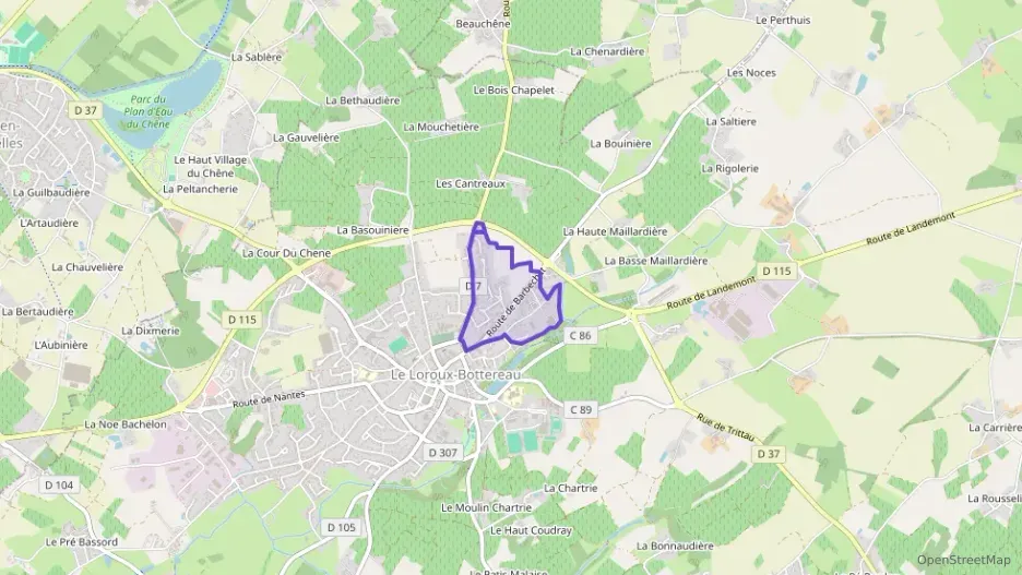 Maison 114 m² trois pièces à vendre à Le Loroux-Bottereau
