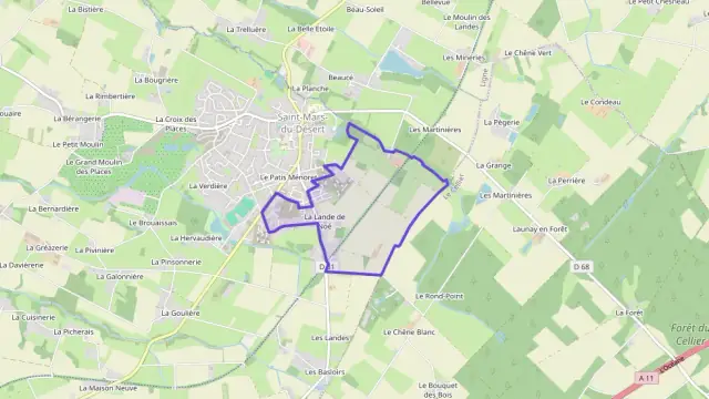 Maison 133 m² quatre pièces à vendre à Saint-Mars-du-Désert