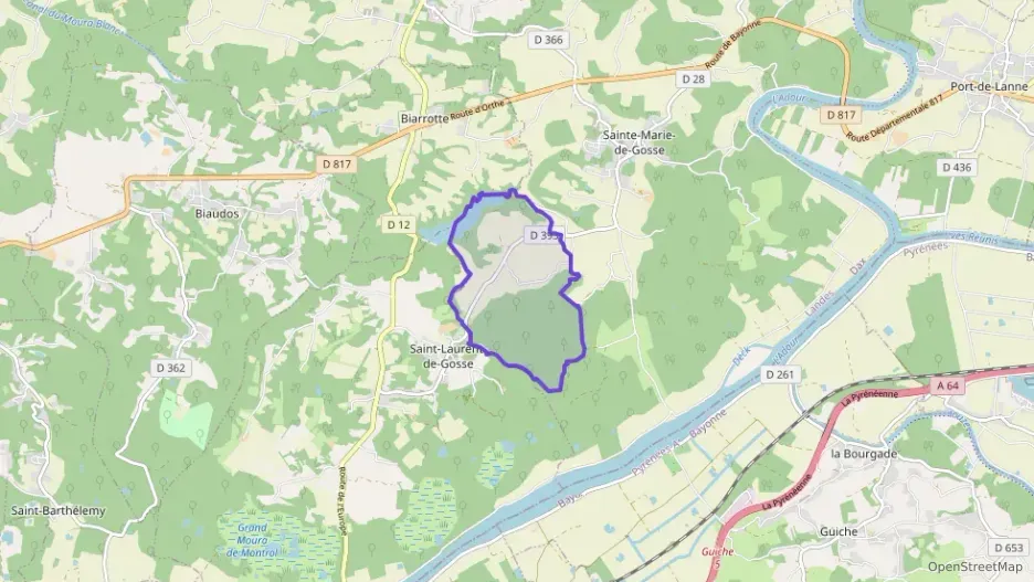 Maison 85 m² quatre pièces à vendre à Sainte-Marie-de-Gosse