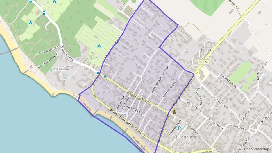 Maison 46 m² trois pièces à vendre à Saint-Pierre-d`Oléron Maison 46 m² trois pièces à vendre à Saint-Pierre-d`Oléron