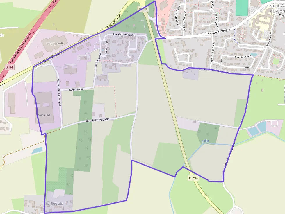 Maison 88 m² quatre pièces à vendre à Saint-Aubin-du-Cormier