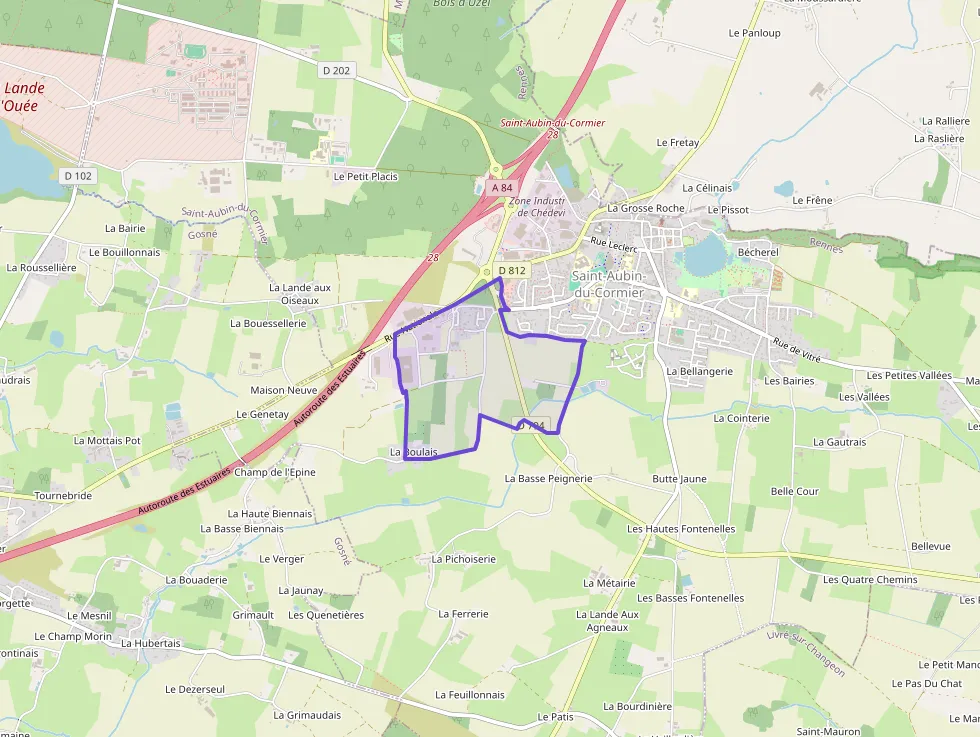 Maison 88 m² quatre pièces à vendre à Saint-Aubin-du-Cormier