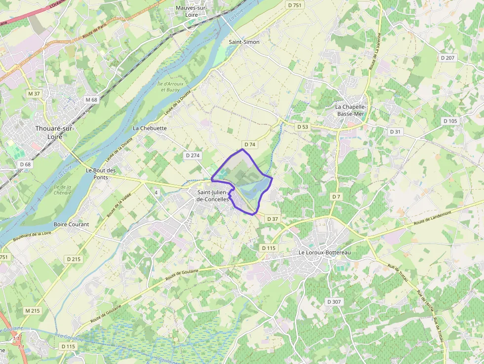 Maison 83 m² quatre pièces à vendre à Saint-Julien-de-Concelles