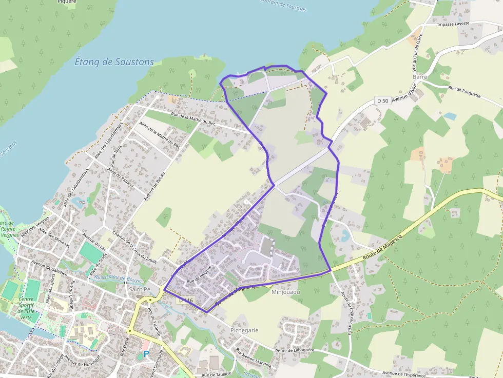 Maison 82 m² quatre pièces à vendre à Soustons