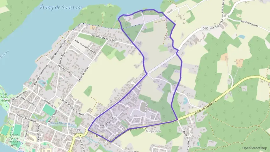 Maison 82 m² quatre pièces à vendre à Soustons