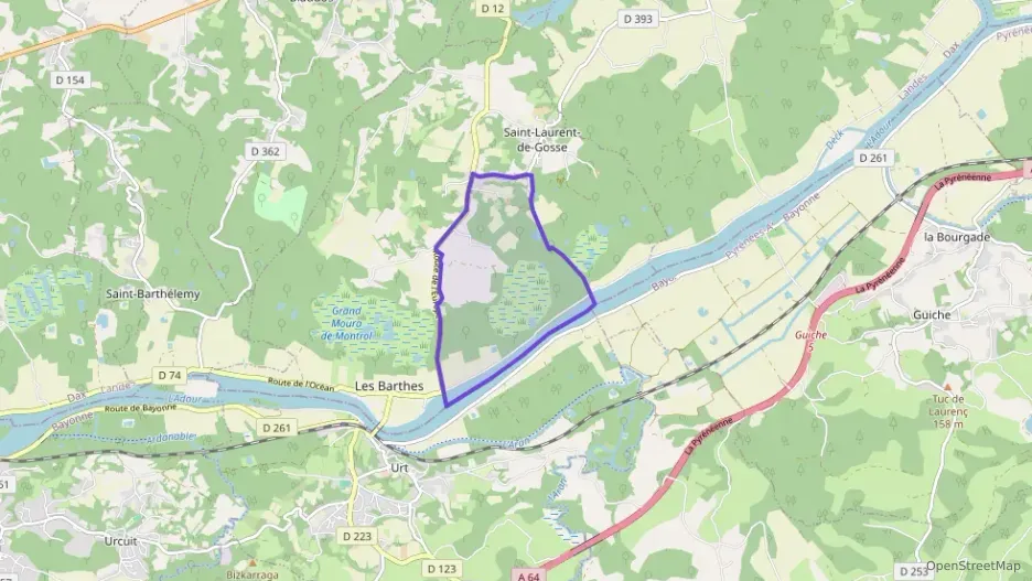 Maison 148 m² cinq pièces à vendre à Saint-Laurent-de-Gosse Maison 148 m² cinq pièces à vendre à Saint-Laurent-de-Gosse