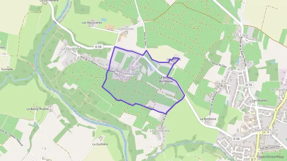 Maison 89 m² quatre pièces à vendre à Maisdon-sur-Sèvre