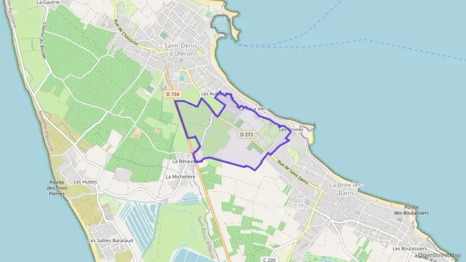 Maison 80 m² trois pièces à vendre à Saint-Denis-d`Oléron Maison 80 m² trois pièces à vendre à Saint-Denis-d`Oléron