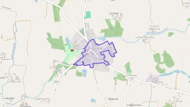 Maison 93 m² quatre pièces à vendre à Chauvigné