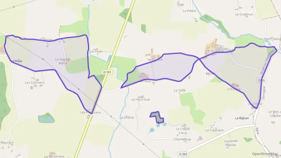 Maison 120 m² cinq pièces à vendre à Noyal-sur-Vilaine Maison 120 m² cinq pièces à vendre à Noyal-sur-Vilaine