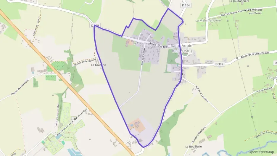 Maison 110 m² cinq pièces à vendre à Saint-Aubin-des-Préaux