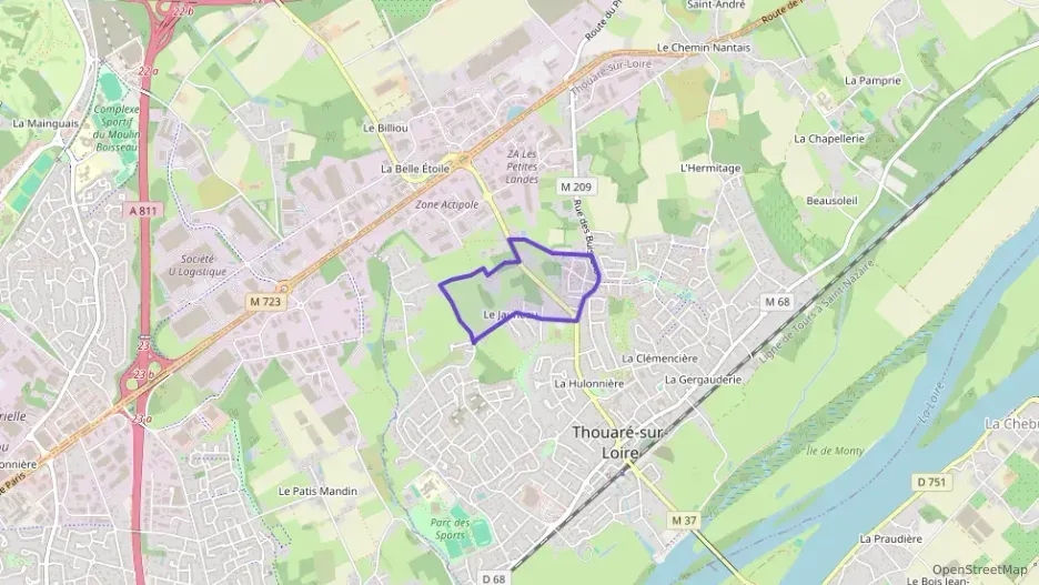 Maison 109 m² cinq pièces à vendre à Thouaré-sur-Loire
