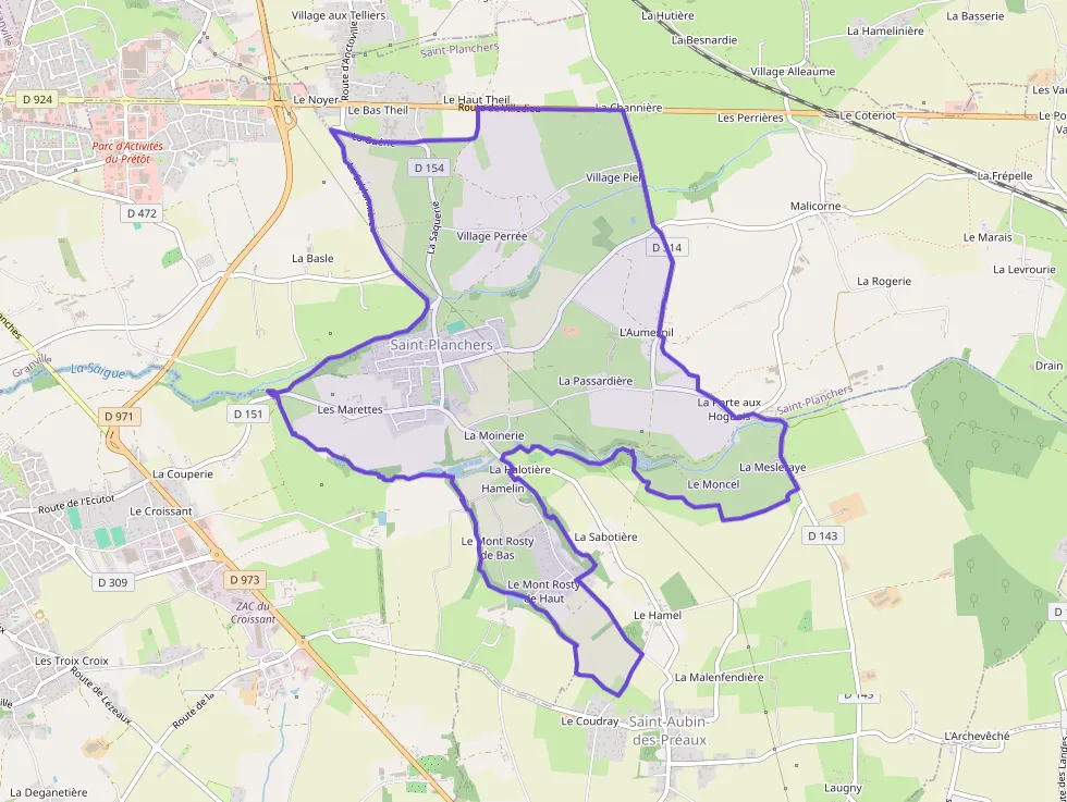 Maison 82 m² quatre pièces à vendre à Saint-Planchers