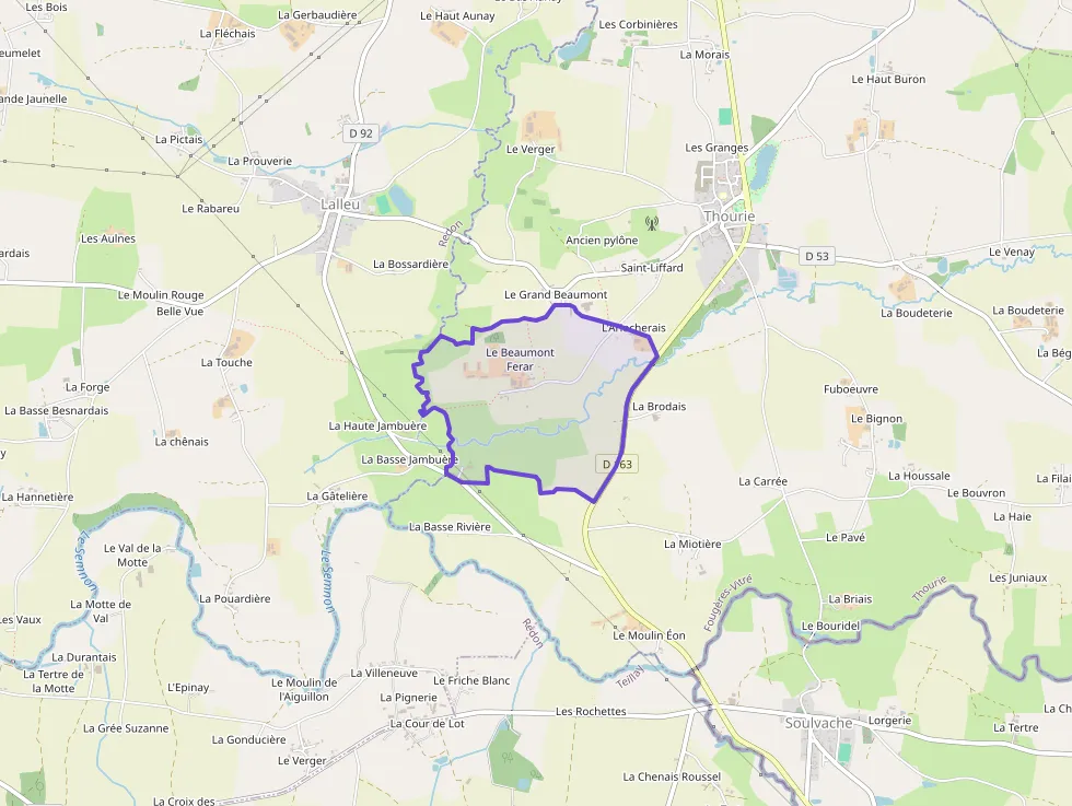 Maison 56 m² deux pieces à vendre à Thourie