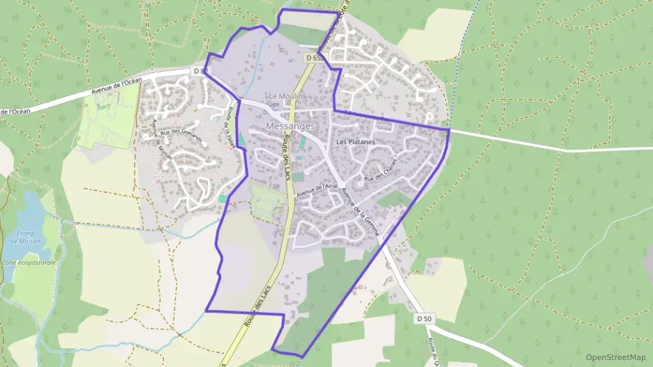 Maison 96 m² quatre pièces à vendre à Messanges