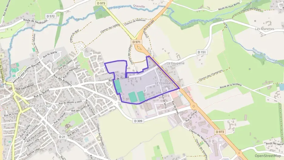 Maison 102 m² cinq pièces à vendre à Saint-Pair-sur-Mer