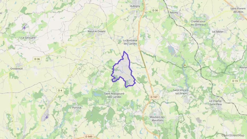 Maison 120 m² cinq pièces à vendre à La Boissière-des-Landes